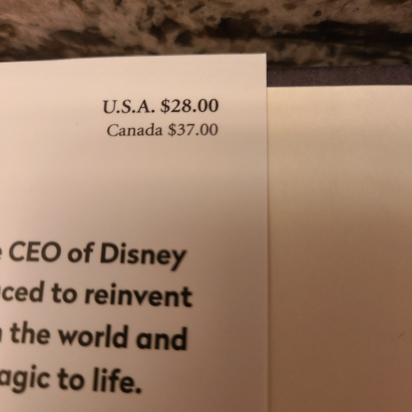 The Ride Of A Lifetime book by Robert Iger - Picture 3 of 3